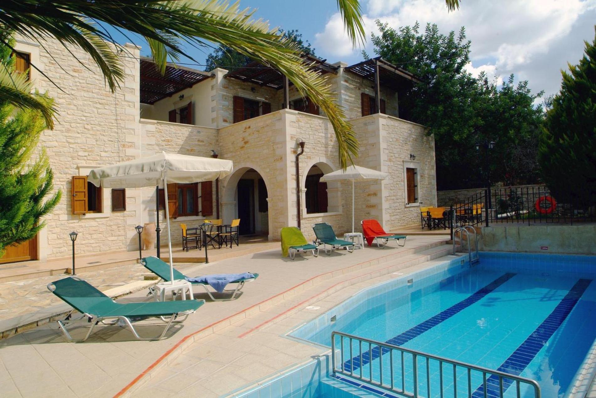 Villa Marcos Chara In Asteri Asterion Bagian luar foto