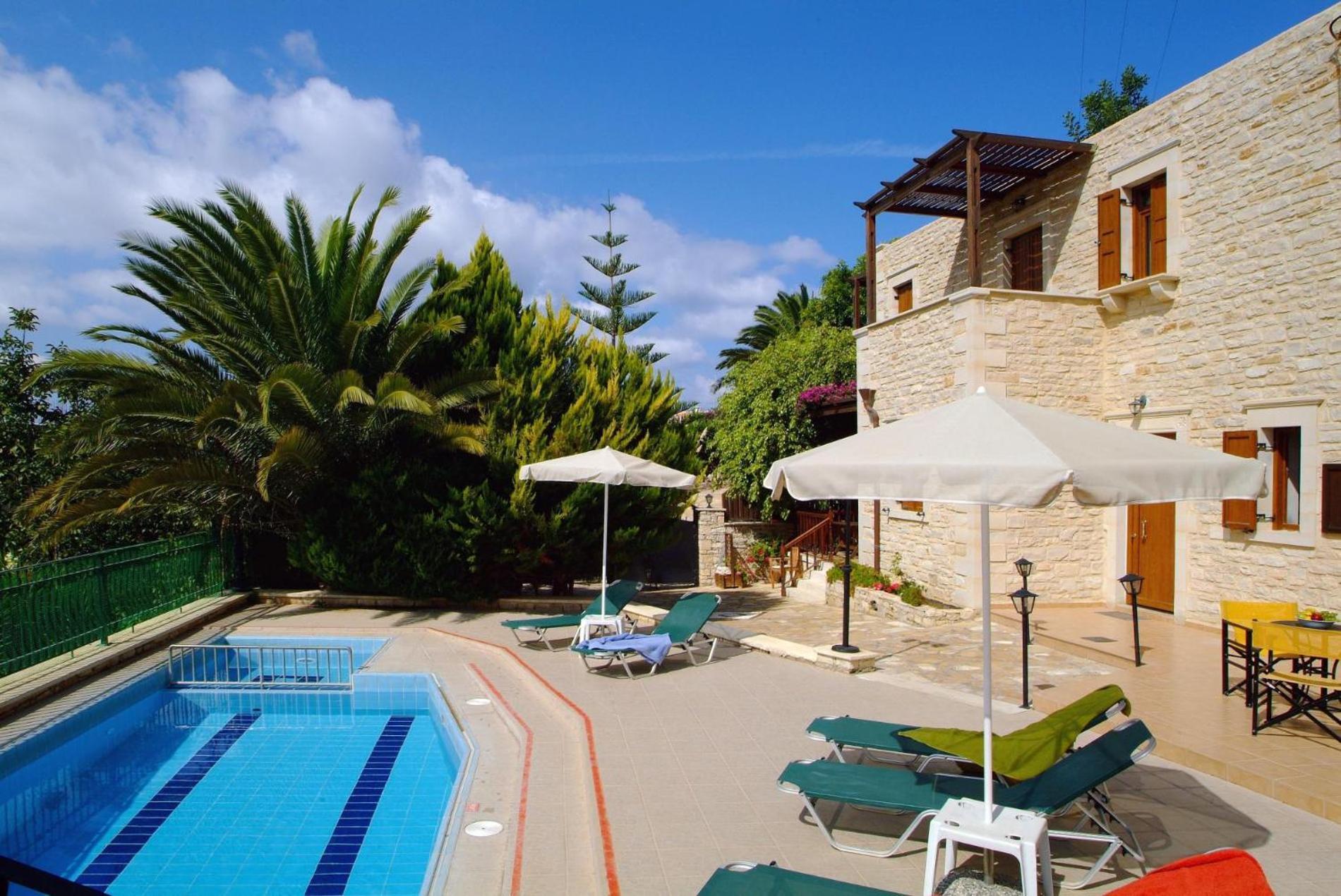 Villa Marcos Chara In Asteri Asterion Bagian luar foto