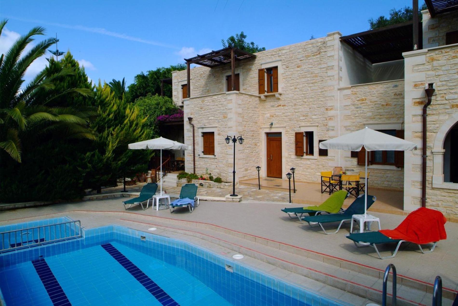 Villa Marcos Chara In Asteri Asterion Bagian luar foto